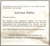 eine Anzeige