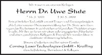 eine Anzeige